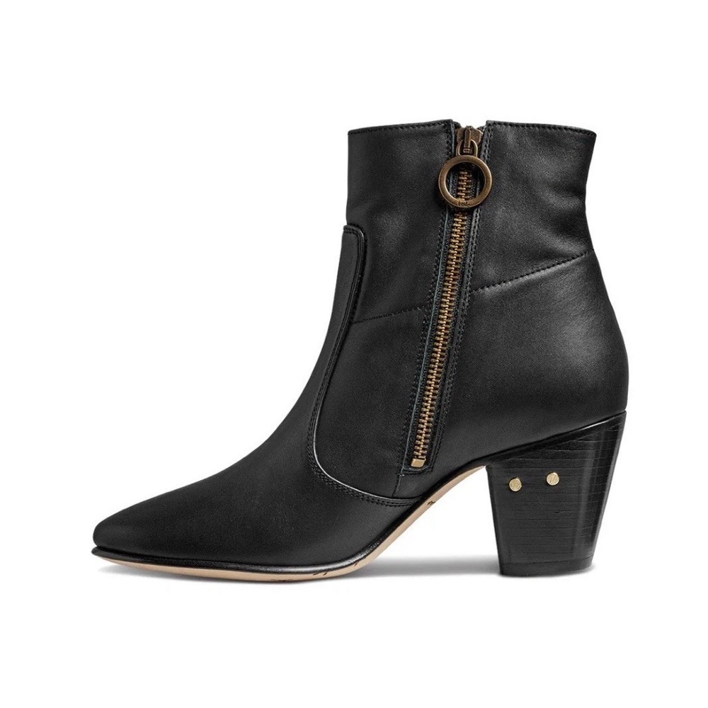 Beek by Two Birds Catbird Leather Boot Black Size 10